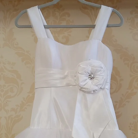 David's Bridal Galina wedding gown size 4 - Picture 2 of 6